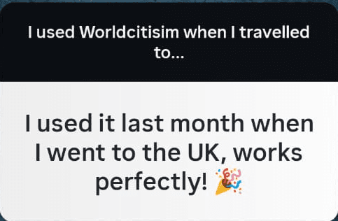 Review: UK — works perfectly